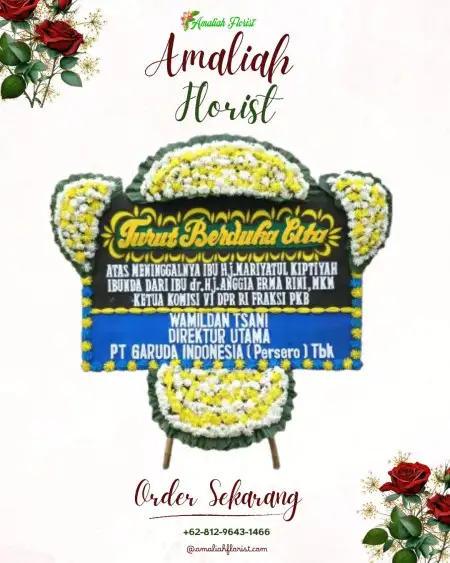 Papan Bunga Duka Garojou